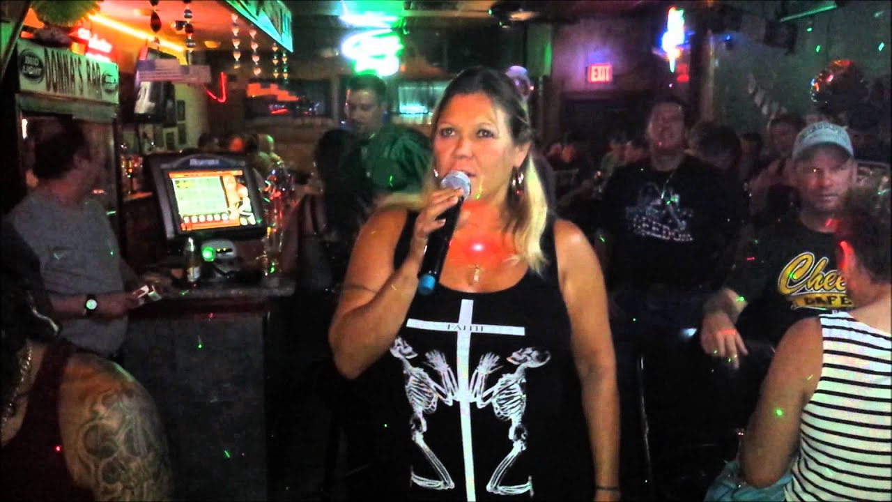 Donna's Bar Karaoke Donna " Mama He's Crazy" YouTube