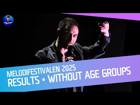 🇸🇪 Melodifestivalen 2025: Final Results - Without the Age Groups