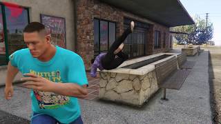 GTA V - AND HIS NAME IS JOHN CENA!!! (Compilation: Parts 1-6)