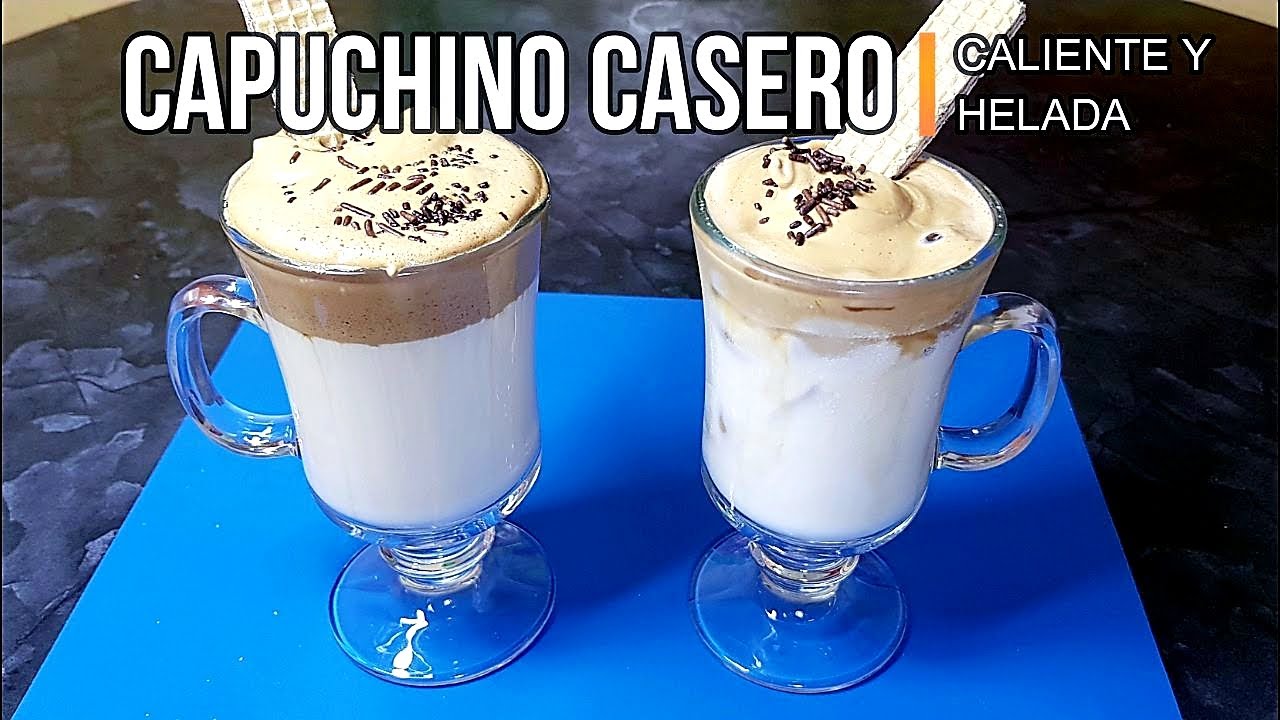 CAPUCHINO CASERO caliente y frio
