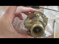 Vaillant turbomax diverter valve rebuild