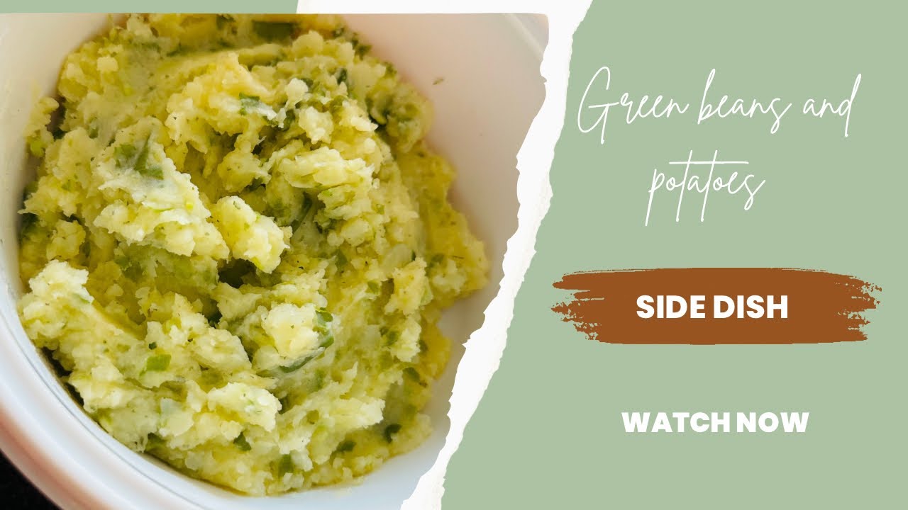 Green beans and potatoesSouth Africa Side dish YouTube
