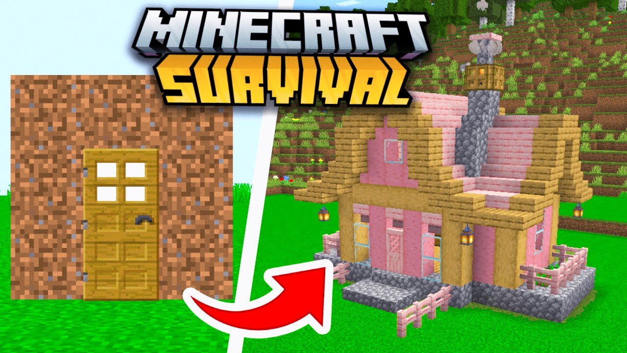 A New Beginning 😍 | Minecraft Survival Series Episode 1 - YouTube