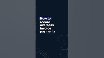 How to record overseas invoice payments in Zoho Books
