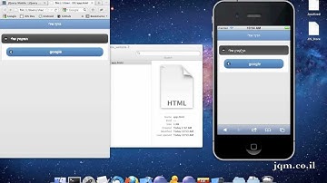 Jquery Mobile Israel UI builder demo hebrew