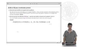 Gráficas 2D. Curvas en coordenadas polares con Mathematica |  | UPV