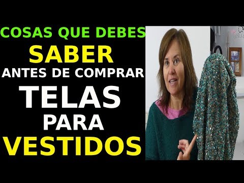 Video: Cómo Elegir La Tela Para Un Vestido