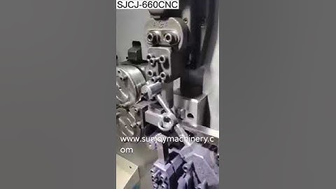 Sunjoy Machinery 6.0mm 6 axis CNC spring coil machine  SJCJ 660CNC   22017
