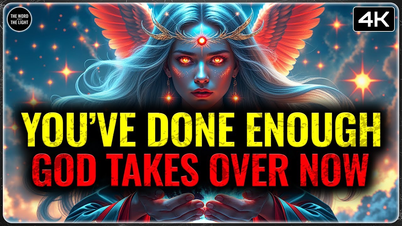 CHOSEN ONES: GOD SAYS YOU’VE DONE ENOUGH, NOW LET ME TAKE OVER