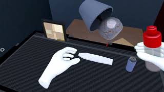 Virtual Investigation Unit (V.I.U) VR Forensics training simulation 