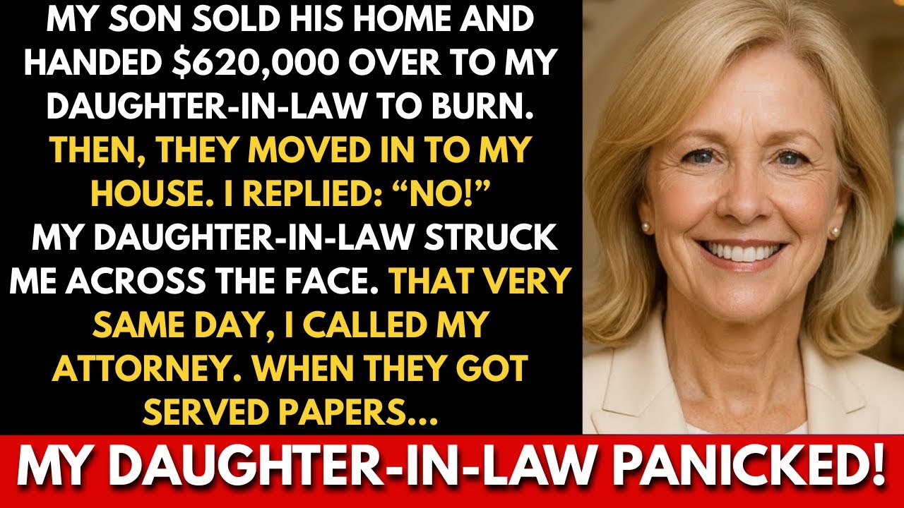 My Son Sold Their House And Gave $620,000 To My Daughter-In-Law To Spend Then Moved In Together Now!
