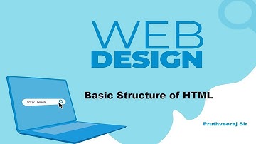 2 - Basic Structure of HTML program | how to write HTML program | Learn HTML |(BCA, MCA) Gujarati