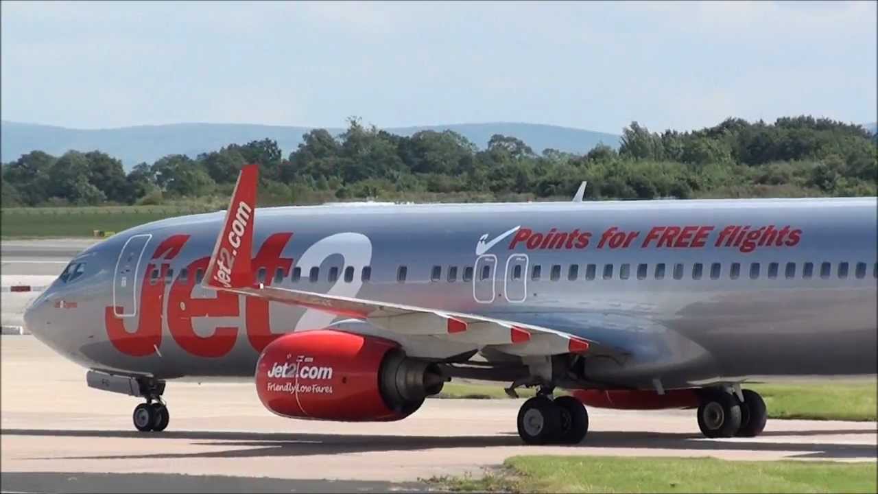 Jet2 Boeing 737800 Manchester Airport YouTube