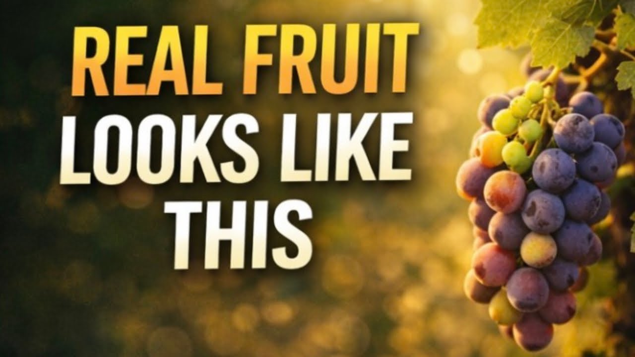 What Real Spiritual Fruit Looks Like 