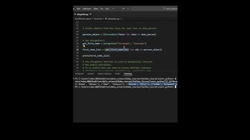Python Tips: "attrgetter" function provides a clean and concise way to retrieve instance attributes.