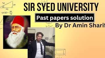 2018 Sir Syed university Original past paper solution 2019 general knowledge part 2
