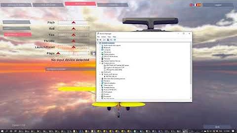 Wings Simulator - Controller Setup - Controller not detected