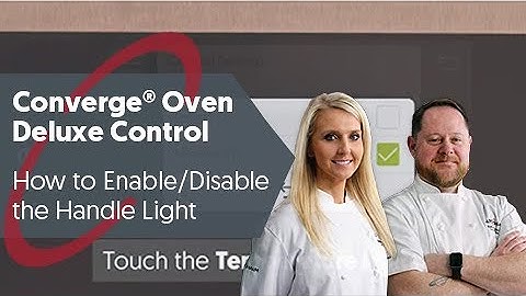Converge Deluxe Control: How to Enable/Disable the Handle Light