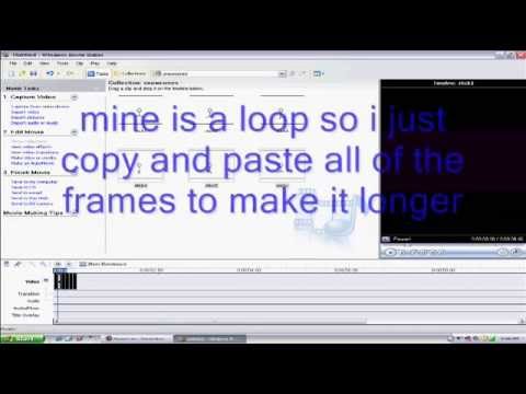 how to make animations using Microsoft Paint and Windows Movie Maker