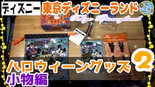 ディズニー　東京ディズニーランドハロウィングッズ②　小物編　兄妹で紹介してみた　2021.9.15にアプリで買ったのが届きました　TDL　Tokyo Disneyland