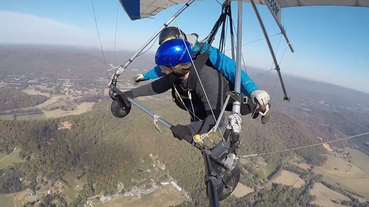 Jennie Morgan Tandem Hang Gliding at LMFP
