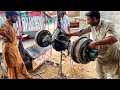 Amazing Process of Repairing Truck Broken Rear Wheel Axle Housing || Complete Process