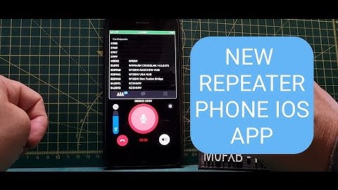 IOS RepeaterPhone - Test Echolink & Allstar