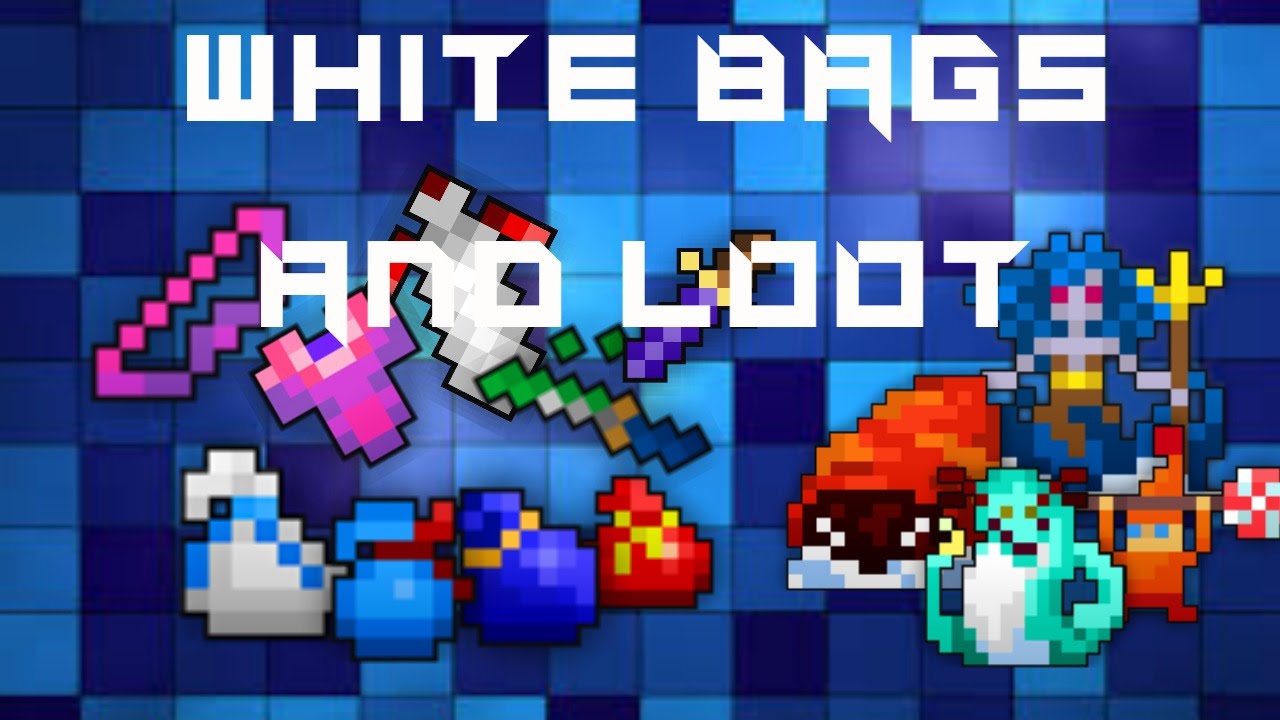 RotMG White Bags Loot Montage.