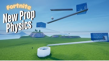 NEW FORTNITE PROP PHYSICS! UEFN Tutorial