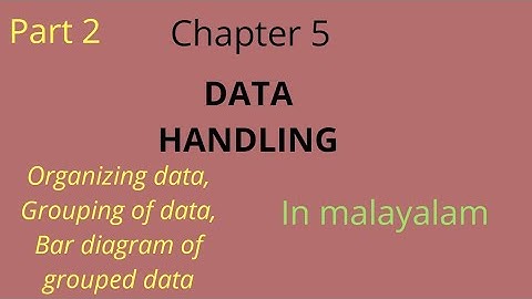 CBSE Class 8 Maths/ Chapter - 5 DATA HANDLING / (Part 2) in malayalam