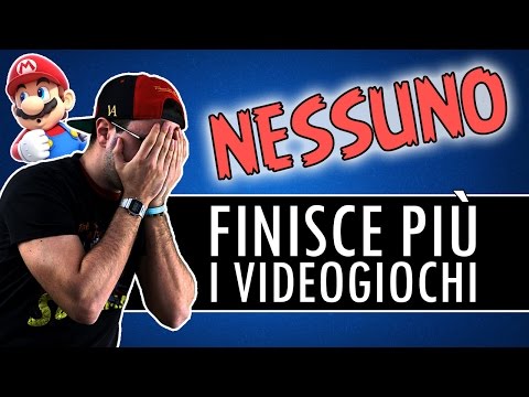 NESSUNO FINISCE PIÙ I VIDEOGIOCHI!