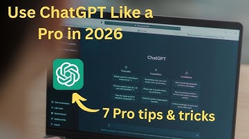 7 Ultimate Tips & Tricks to Use ChatGPT Like a Pro in 2026 | diylearn2code