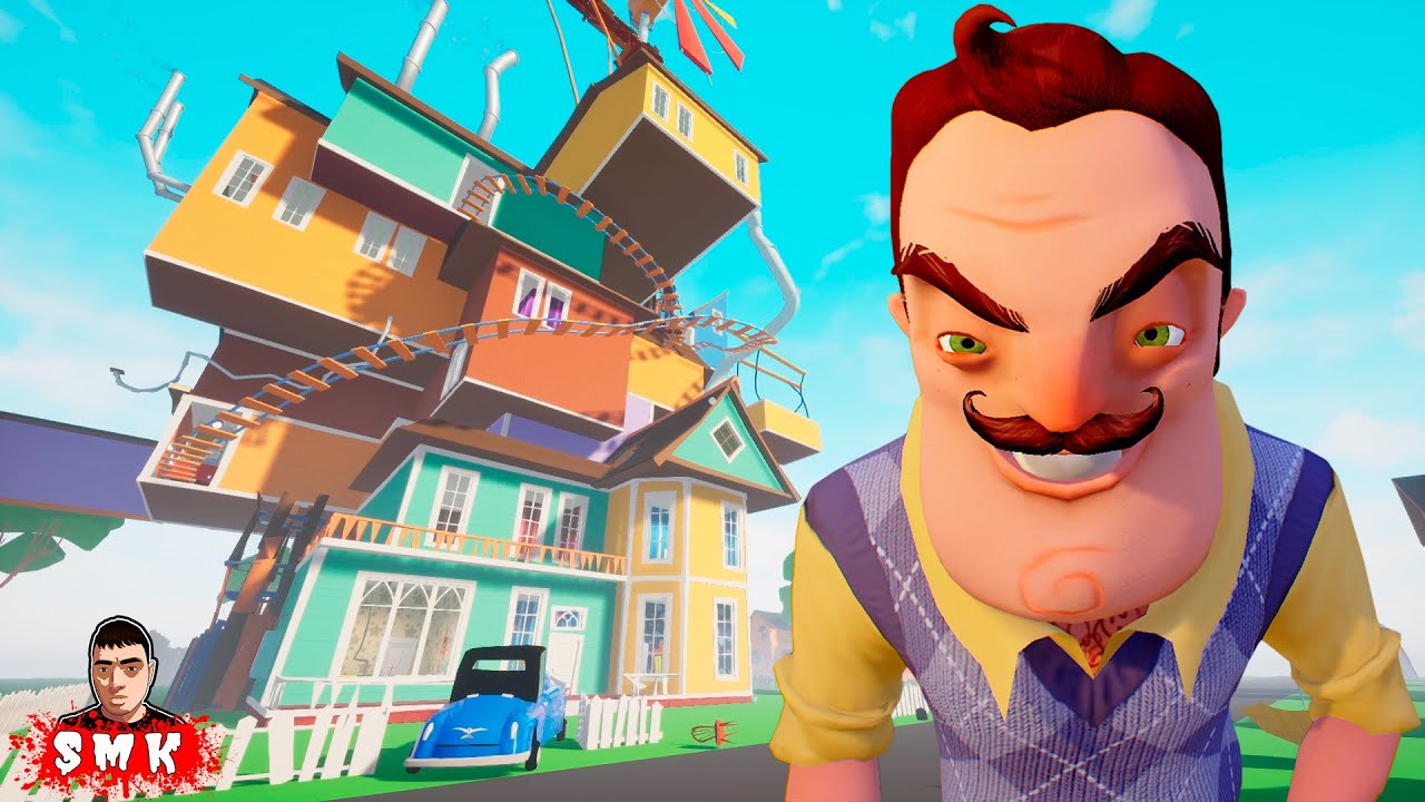 ШОУ ПРИВЕТ СОСЕД!ЭТО ОЧЕНЬ НЕОБЫЧНО!ИГРА HELLO NEIGHBOR MOD KIT ПРОХОЖДЕНИЕ МОДА B3M Refried!ПРИКОЛЫ