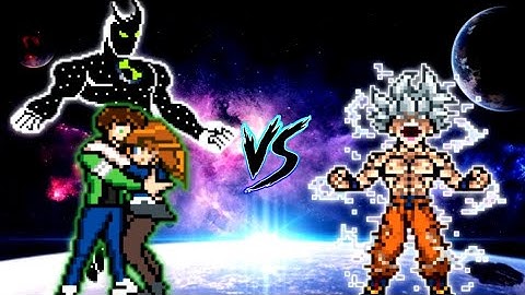 Ben 10 S3 V4 (all form) VS Goku Perfect MUI V2 in Mugen