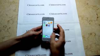 iPhone 5 Clone   Upgraded to IOS 7 Review