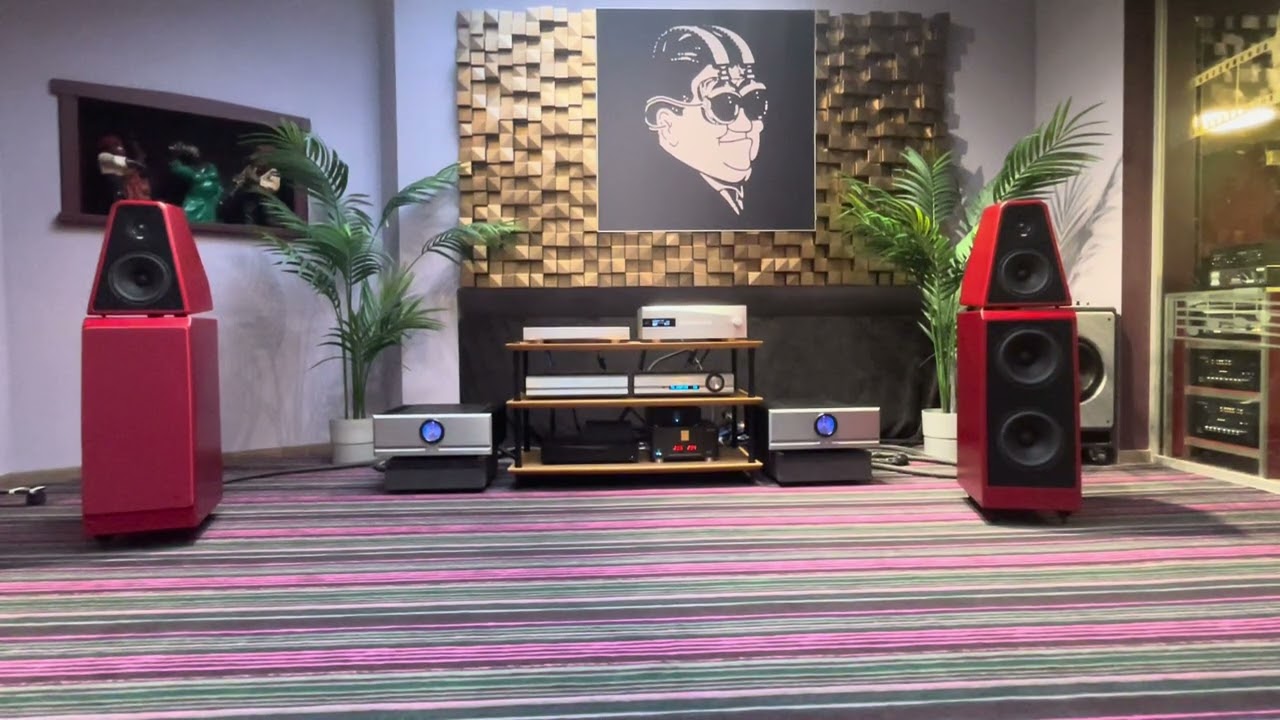 Wilson The Watt Puppy DCS Rossini Pass Labs XP 22 & XA 60 - YouTube