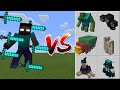 Herobrine 2023 vs Minecraft Mobs