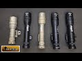 Surefire Scout Pro Weapon Light Comparison