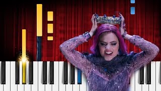 Descendants 3 - "Queen of Mean" - Piano Tutorial / Piano Cover screenshot 4