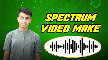 AUDIO SPECTRUM VIDEO MAKE ON MOBILE | CHKSND | RD SM