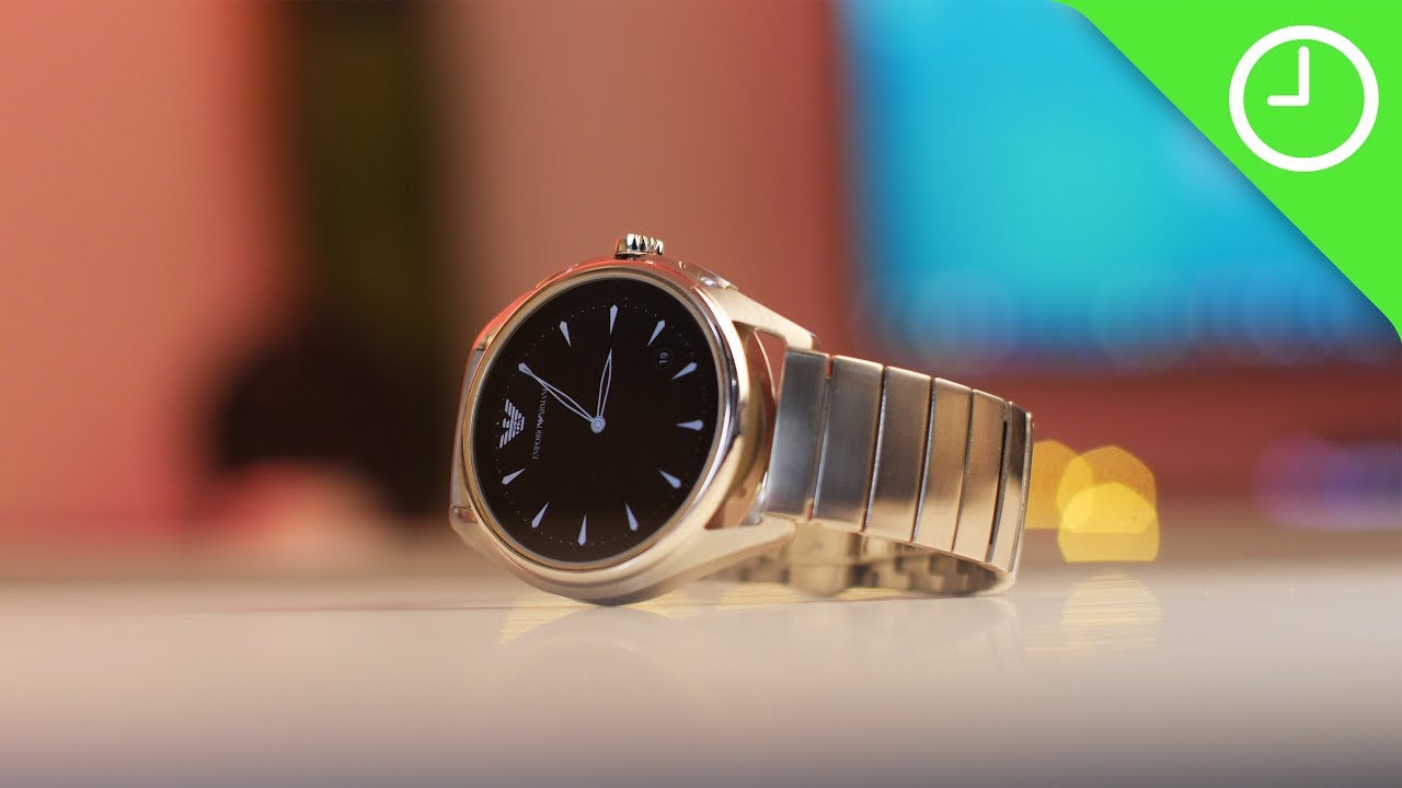 Emporio Armani Connected Simple elegance but plain Wear OS -