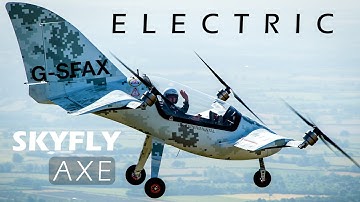 NEW! SKYFLY AXE - All Electric Vertical TakeOFF Capable Aircraft