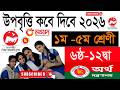 উপবৃত্তির টাকা কবে দিবে! upobritti take Kobe dibe! উপবৃত্তির টাকা কবে দিবে ২০২৬! upobritti update