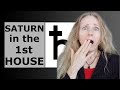 Saturn in the 1st House of Your Birth Chart