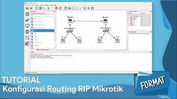 Konfigurasi Routing RIP MikroTik Pada GNS3