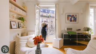 NEVER TOO SMALL: Bespoke Airy Paris Small Apartment, 47sqm/505sqft by NEVER TOO SMALL 625,304 views 4 months ago 7 minutes, 52 seconds