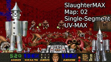 SlaughterMAX Map 02 "Showdown" UV MAX [DOOM II]