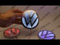 3D логотипы с подсветкой Фольксваген