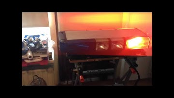 Whelen Mini Edge custommade setup