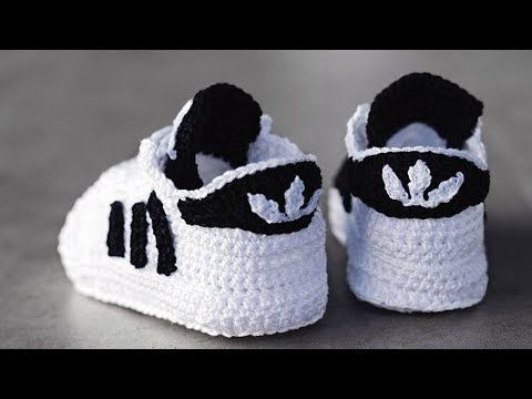 crochet baby jordan booties